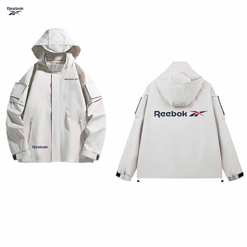 Mountain Biking Rain Jacket - Veste à capuche avec fermeture éclair