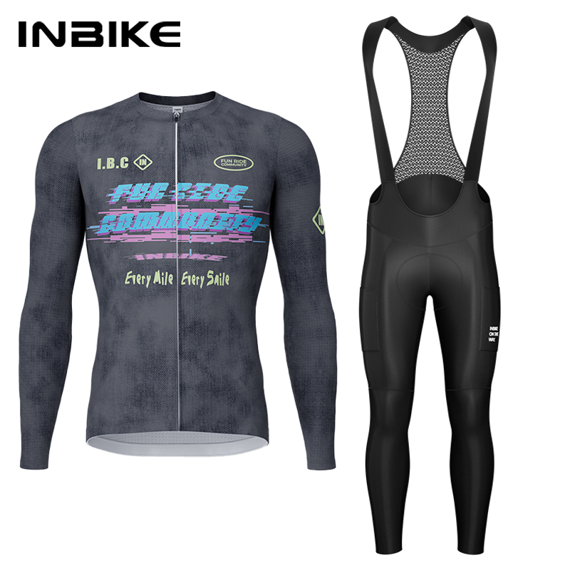 Mountain Biking Overalls - INBIKE printemps automne ensemble de cyclisme