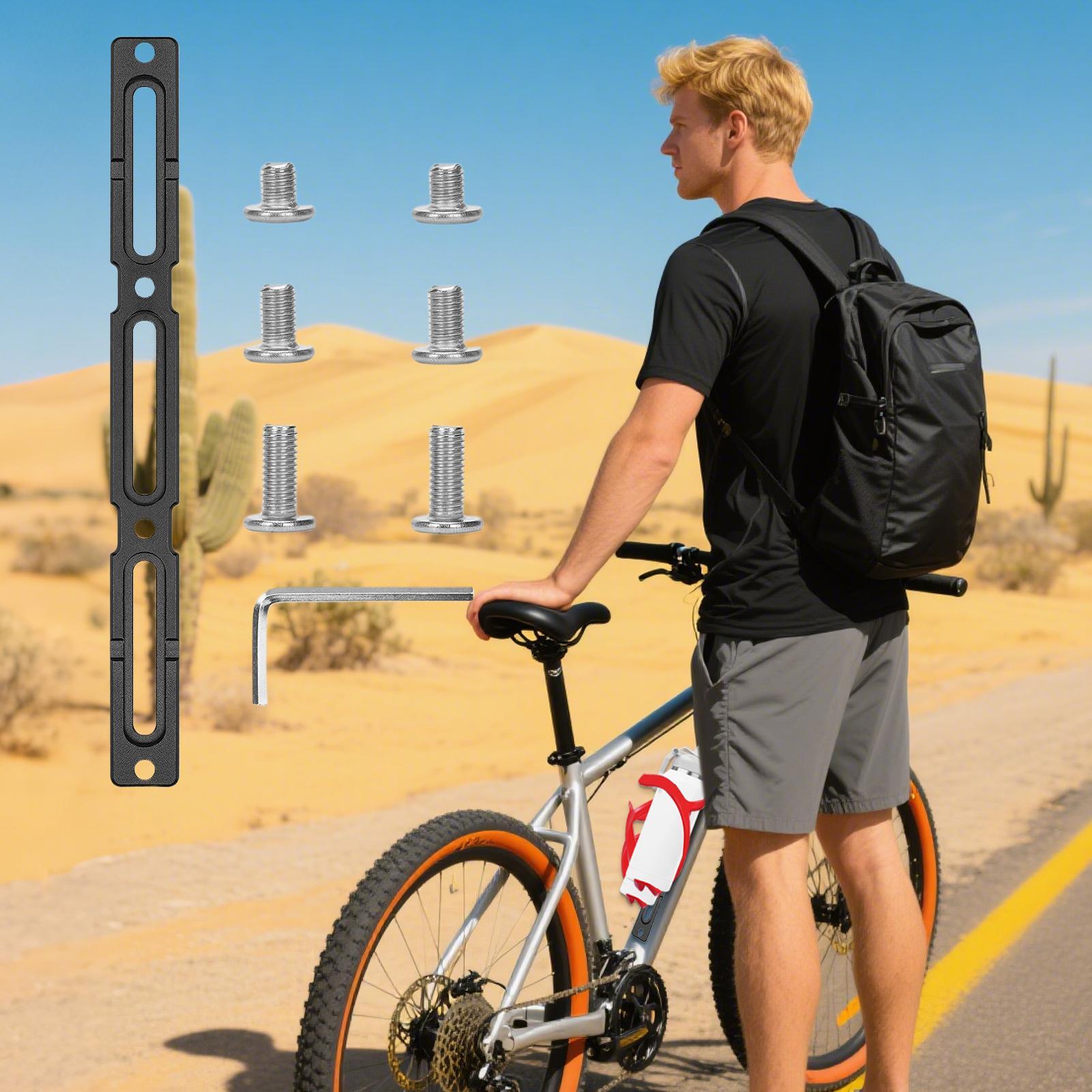 Mountain Biking Tournaments - Adaptateur de porte-bouteille de vélo, support