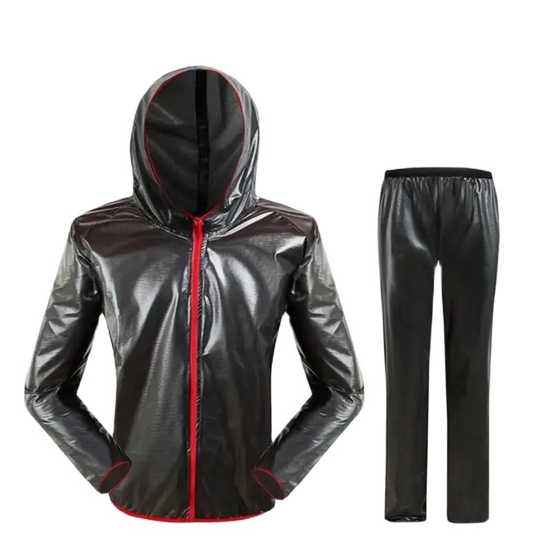Mountain Biking Rain Jacket - Imperméable fin et coupe-vent pour cyclisme,