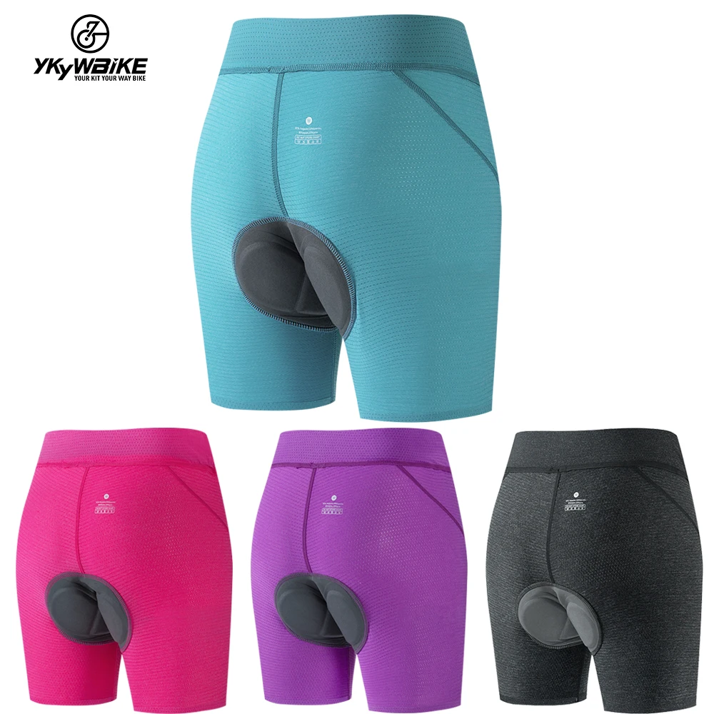 Mountain Biking Pants Women - YKYWBIKE-sous-vêtements spécifiques au cyclisme pour femmes,