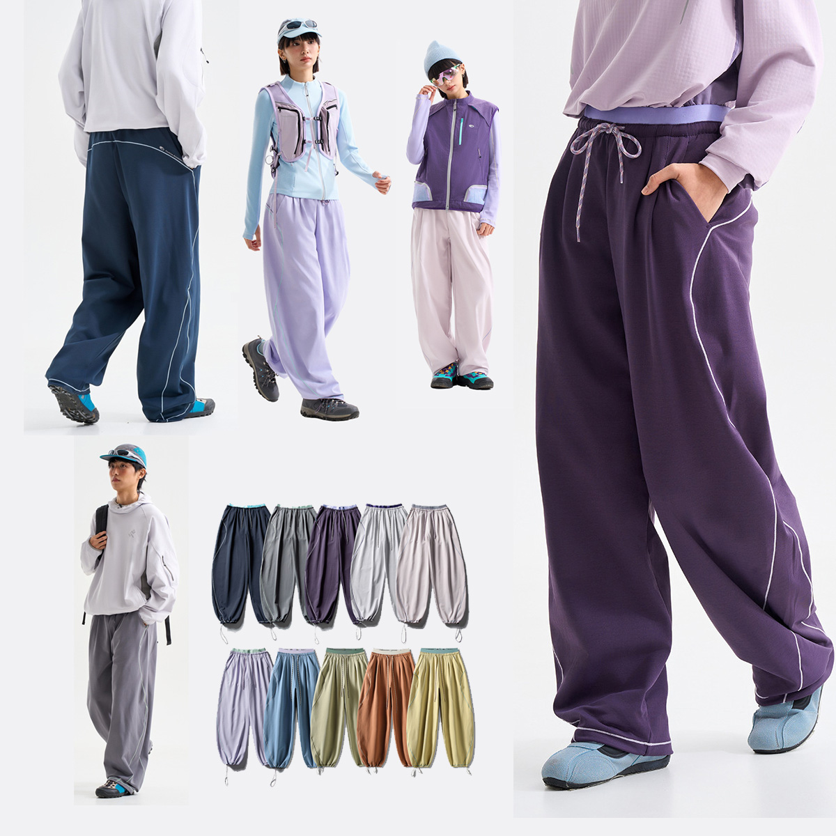 Mountain Biking Pants Women - Pantalon de sport unisexe à séchage