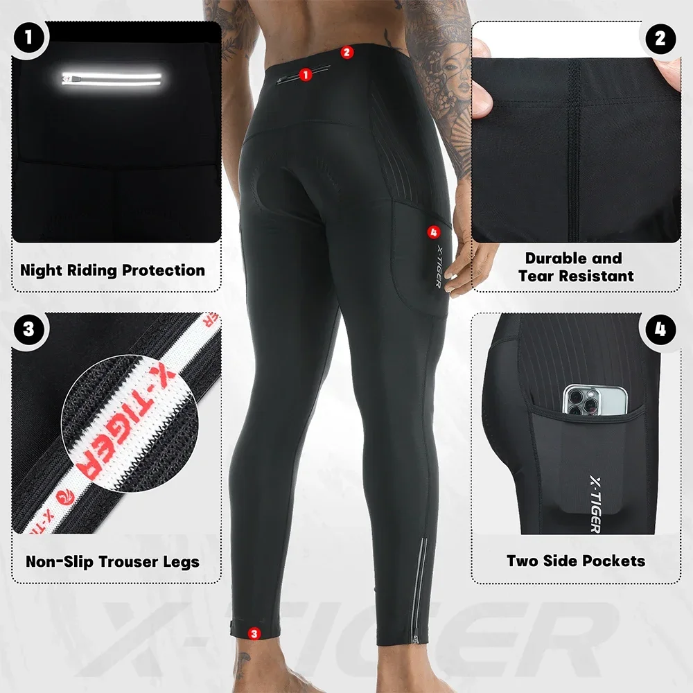 X-TIGER Hommes Vélo Pantalon 5 - Mountain Biking Overalls avis et prix