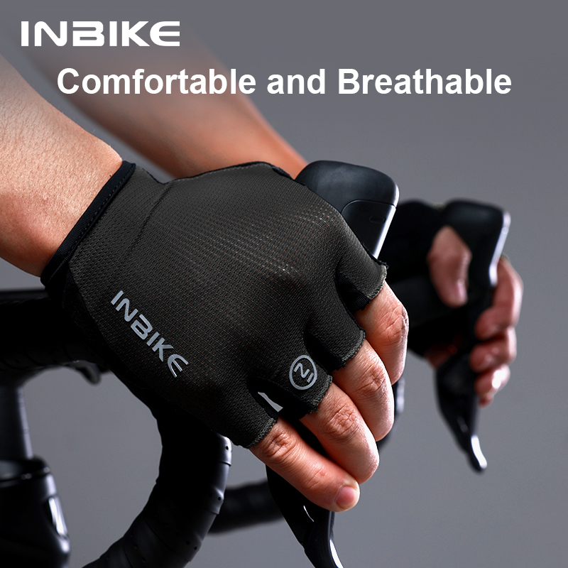 Gants de vélo INBIKE à demi-do - Mountain Biking Gloves Mens avis et prix